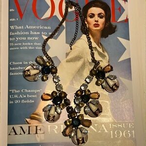 Beautiful, rhinestone necklace.